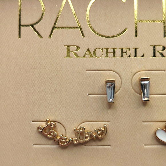 NIB RACHEL Rachel Roy Gold Ear Candy Cuff & Stud Earring Set.  Boxed Gift Set! - Picture 2 of 4